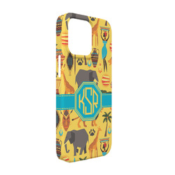 African Safari iPhone Case - Plastic - iPhone 13 (Personalized)
