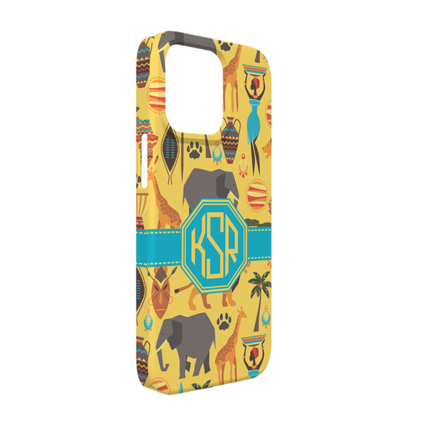 Custom African Safari iPhone Case - Plastic - iPhone 13 (Personalized)