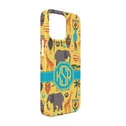African Safari iPhone Case - Plastic - iPhone 13 Pro (Personalized)