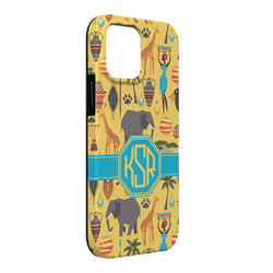 African Safari iPhone Case - Rubber Lined - iPhone 13 Pro Max (Personalized)