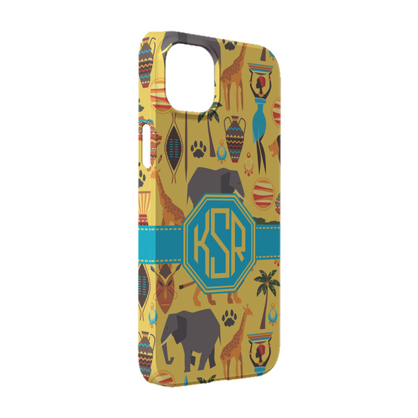 Custom African Safari iPhone Case - Plastic - iPhone 14 (Personalized)