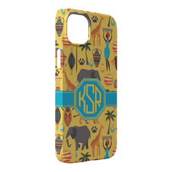 African Safari iPhone Case - Plastic - iPhone 14 Plus (Personalized)