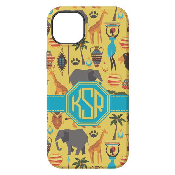 African Safari iPhone 14 Plus Tough Case - Back