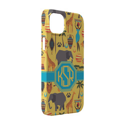 African Safari iPhone Case - Plastic - iPhone 14 Pro (Personalized)