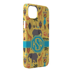 African Safari iPhone Case - Plastic - iPhone 14 Pro Max (Personalized)
