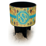 African Safari Black Beach Spiker Drink Holder (Personalized)