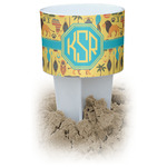 African Safari White Beach Spiker Drink Holder (Personalized)