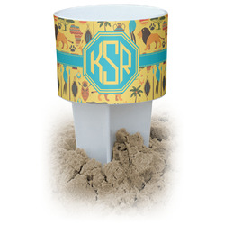 African Safari Beach Spiker Drink Holder (Personalized)