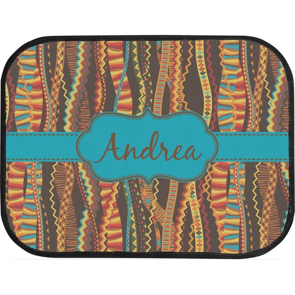 African Ribbons Back Seat Car Mat