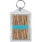 African Ribbons Bling Keychain (Personalized)
