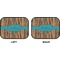 African Ribbons Car Floor Mats (Back Seat) (Approval)