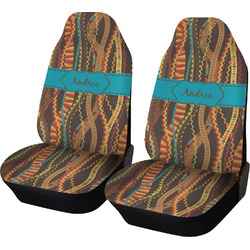 Tribal Ribbons Car Seat Covers (Set of Two) (Personalized)