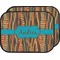 Tribal Ribbons Car Floor Mats (Back Seat) (Personalized)