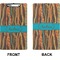 African Ribbons Clipboard (Legal) (Front + Back)