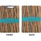 African Ribbons Clipboard (Letter) (Front + Back)