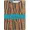 African Ribbons Clipboard (Letter)