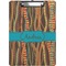 Tribal Ribbons Clipboard (Personalized)