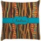 African Ribbons Decorative Pillow Case (Personalized)