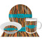 African Ribbons Dinner Set - 4 Pc (Personalized)