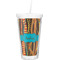African Ribbons Double Wall Tumbler with Straw (Personalized)