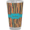 Tribal Ribbons Pint Glass - Full Color - Front View