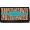 Tribal Ribbons Canvas Checkbook Cover (Personalized)