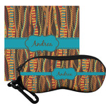 Tribal Ribbons Eyeglass Case & Cloth (Personalized)