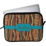 Tribal Ribbons Laptop Sleeve / Case - 15" (Personalized)