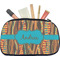 Tribal Ribbons Makeup / Cosmetic Bag - Medium (Personalized)