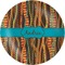 African Ribbons Melamine Plate (Personalized)