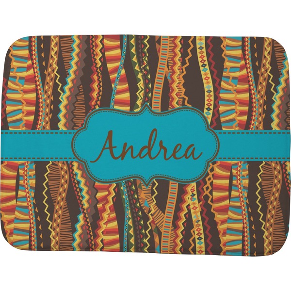 African Ribbons Memory Foam Bath Mat 48 X 36