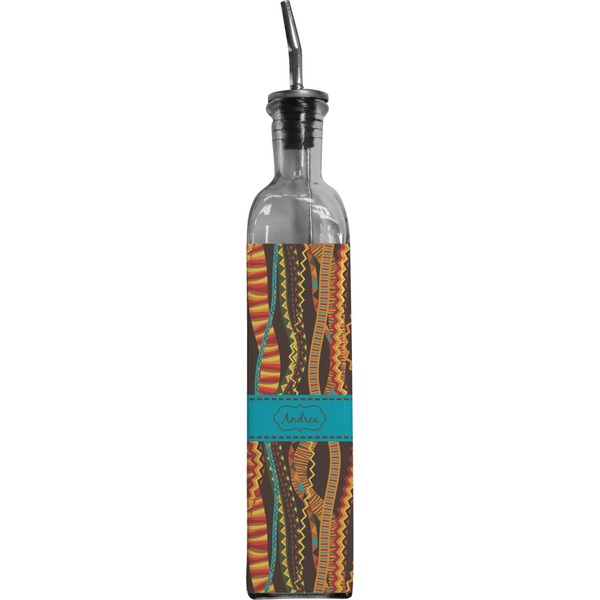 Custom Tribal Ribbons Oil Dispenser Bottle (Personalized)