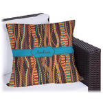 Tribal Ribbons Outdoor Pillow - 16" (Personalized)