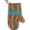 Tribal Ribbons Right Oven Mitt (Personalized)