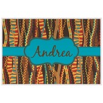 Tribal Ribbons Laminated Placemat w/ Name or Text