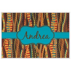 Tribal Ribbons Laminated Placemat w/ Name or Text