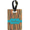 African Ribbons Personalized Rectangular Luggage Tag