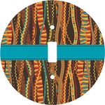 Tribal Ribbons Round Light Switch Cover