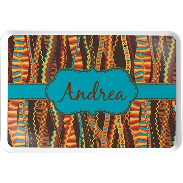 Custom Tribal Ribbons Serving Tray (Personalized)
