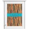 African Ribbons Single White Cabinet Decal