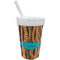 African Ribbons Sippy Cup with Straw (Personalized)
