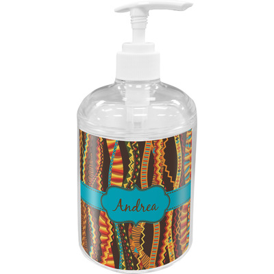 Tribal Ribbons Acrylic Soap & Lotion Bottle (Personalized)