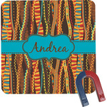 Tribal Ribbons Square Fridge Magnet (Personalized)