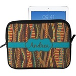 Tribal Ribbons Tablet Case / Sleeve - Large (Personalized)