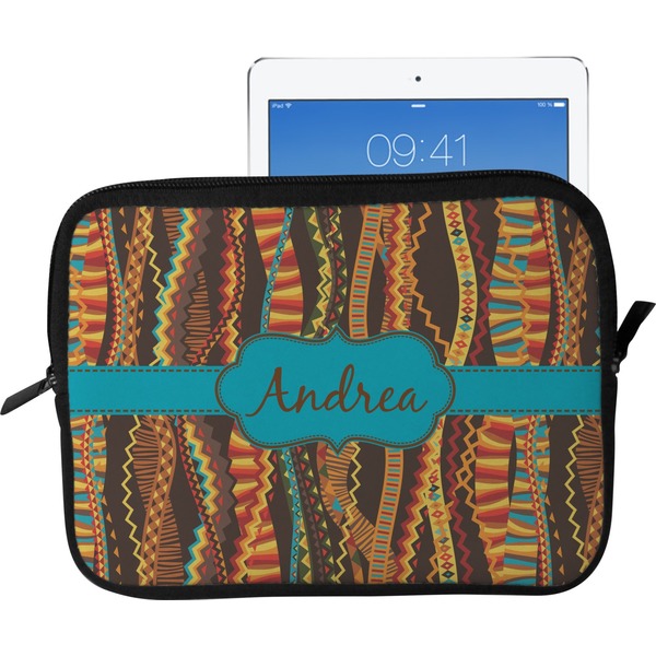 African Ribbons Tablet Sleeve (Medium)