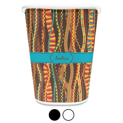 Tribal Ribbons Waste Basket (Personalized)