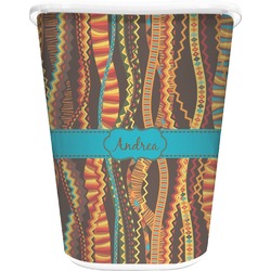 Tribal Ribbons Waste Basket (Personalized)