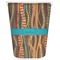 Tribal Ribbons Waste Basket - Single Sided (White) (Personalized)