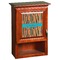 African Ribbons Wooden Cabinet Decal (Medium)
