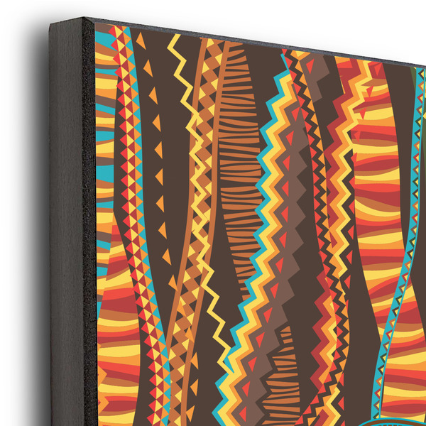 Tribal Ribbons 11x14 Wood Print - Closeup